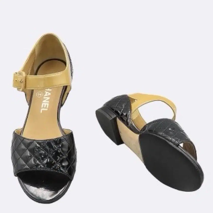 [BUNJANG] Chanel Black Quilted Heels / 샤넬 블랙 퀼팅 구두
