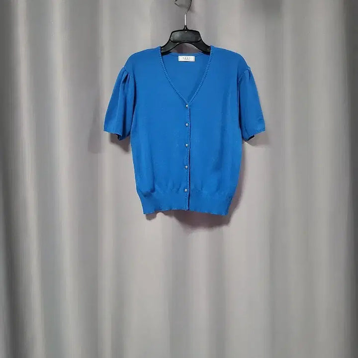 [SOLD OUT] 셔링소매 블루 가디건