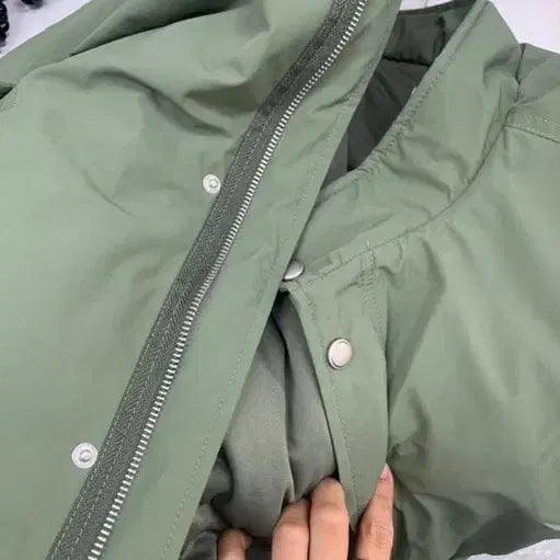 [BUNJANG] ROHA LAPOUMEN Oversized Field Jacket Khaki / 오로 라퍼지포우먼 오버핏야상S 카키
