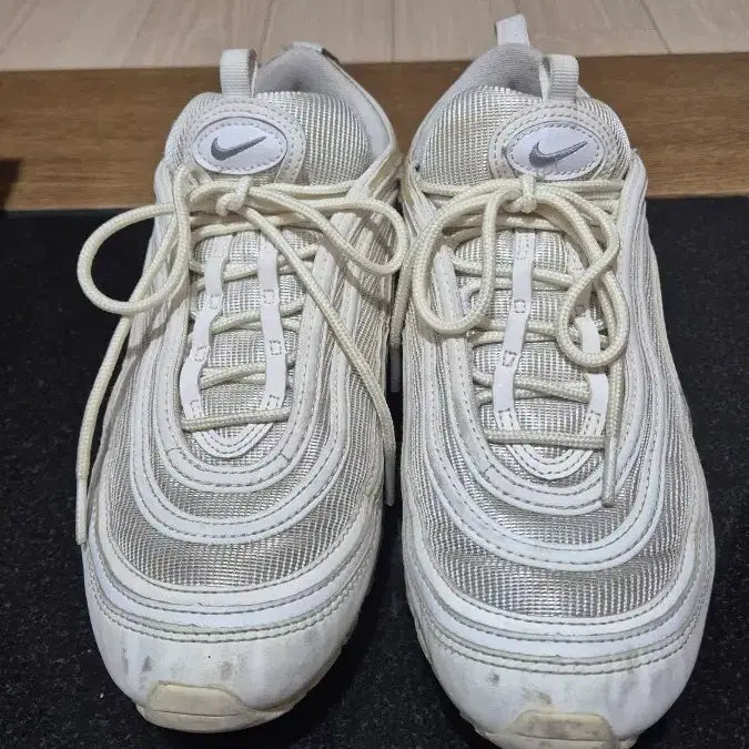[BUNJANG] Nike Air Max 97 White Sneakers / 나이키 에어맥스97 화이트