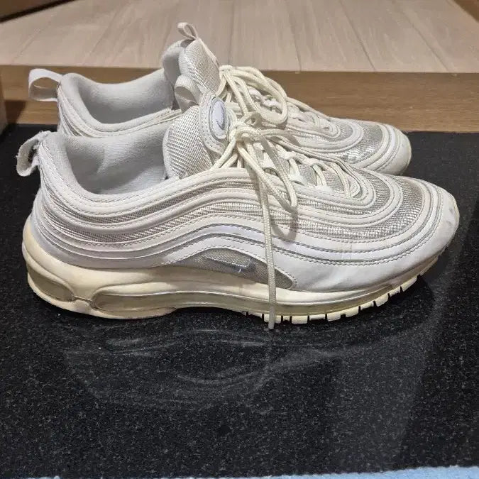 [BUNJANG] Nike Air Max 97 White Sneakers / 나이키 에어맥스97 화이트