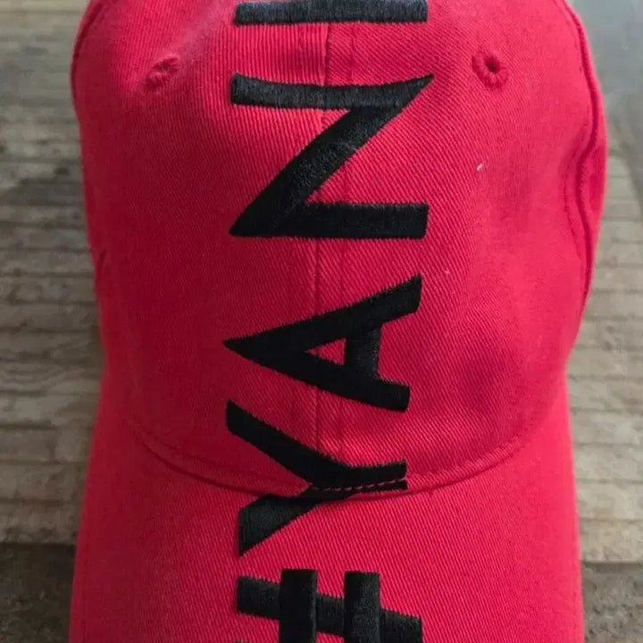 [BUNJANG] MLB Yankees Red Ball Cap / MLB YANKEES 볼캡 레드
