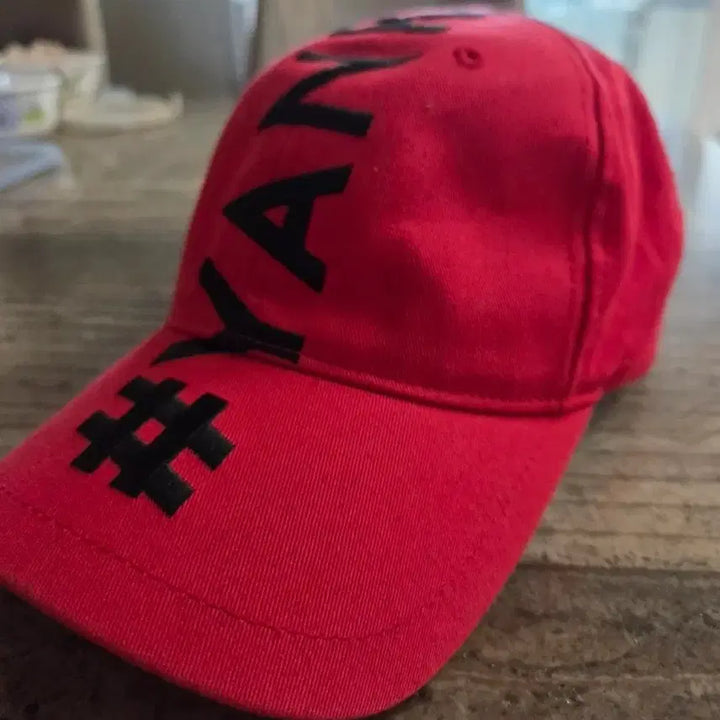 [BUNJANG] MLB Yankees Red Ball Cap / MLB YANKEES 볼캡 레드