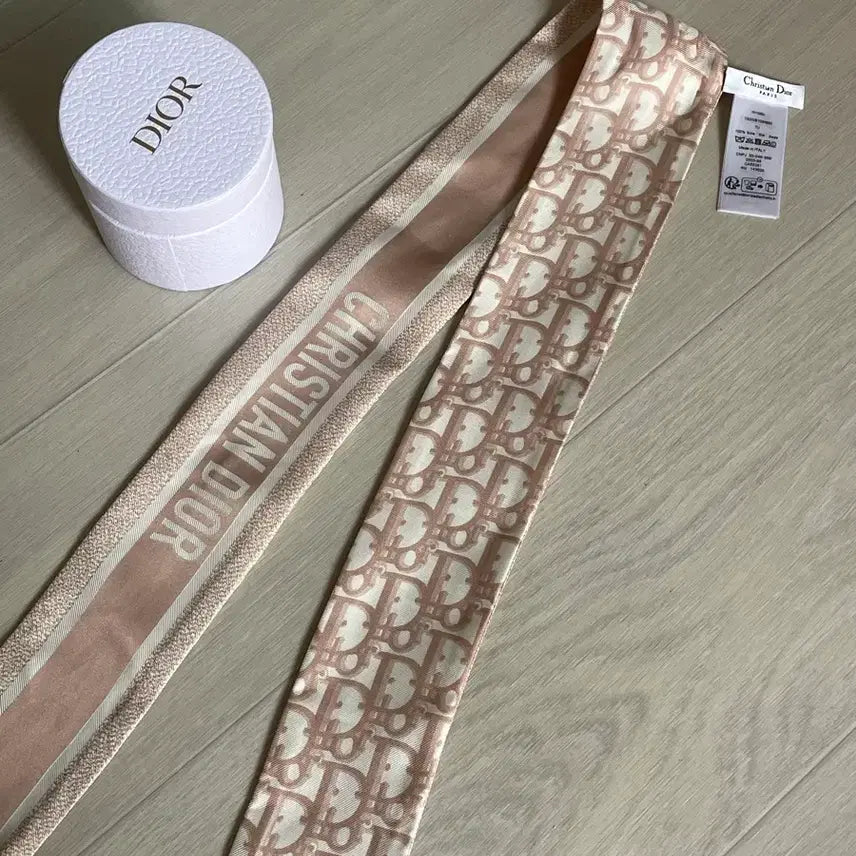 [BUNJANG] Dior Oblique Scarf Pink Full Box / 디올 오블리크 스카프 핑크 풀박스 + 쇼핑백까지