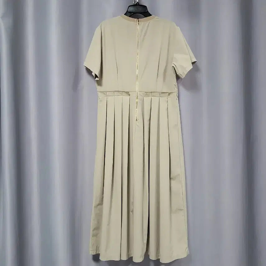 [BUNJANG] Crinkled Spandex Pleated Dress / 바스락 스판 플리츠 원피스