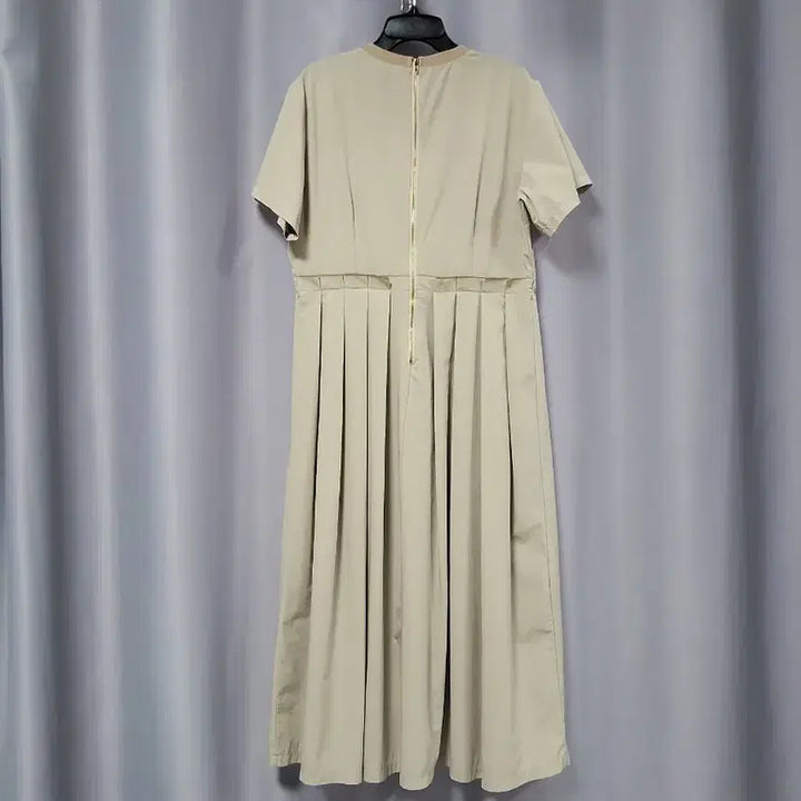 [BUNJANG] Crinkled Spandex Pleated Dress / 바스락 스판 플리츠 원피스