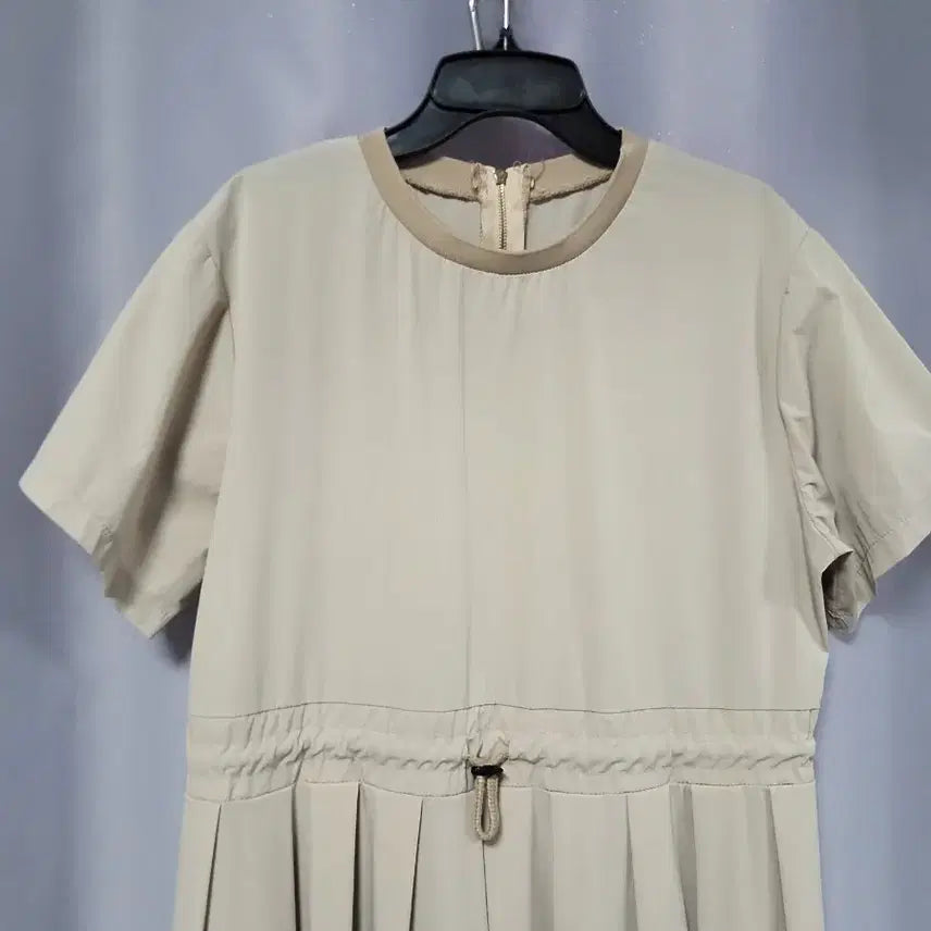 [BUNJANG] Crinkled Spandex Pleated Dress / 바스락 스판 플리츠 원피스