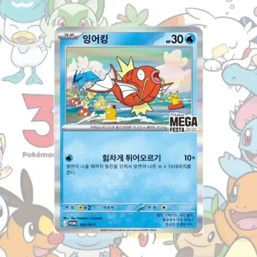 [SOLD OUT] 잉어킹 대리 스탬프 특가
