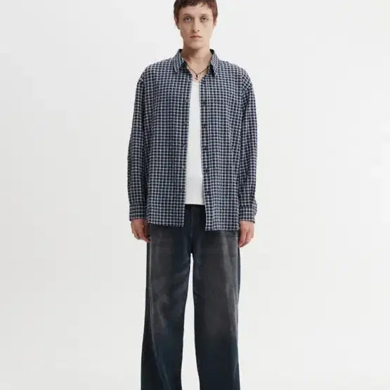 [BUNJANG] Fabregas Monaco Checkered Shirt / 파브레가 모나코 체크셔츠 3
