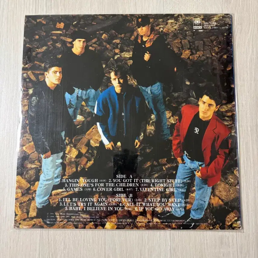 [BUNJANG] New Kids on the Block H.I.T.S. Tour Commemorative LP / 뉴키즈온더블록 H.I.T.S. 투어 기념 lp