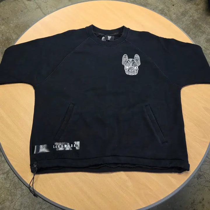 [BUNJANG] Life Work Sweatshirt / 라이프워크 맨투맨 여성 프리