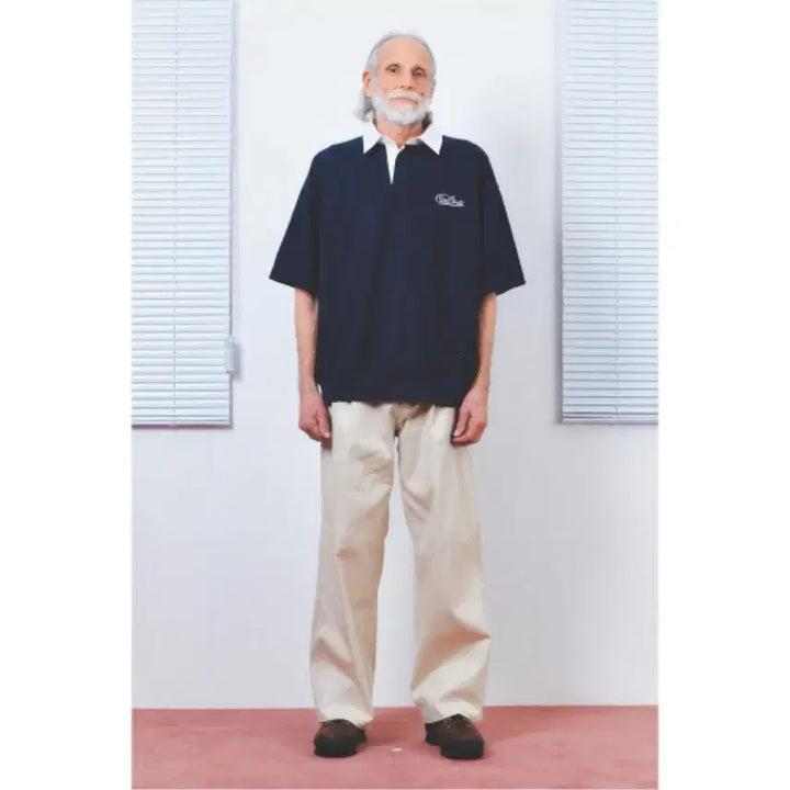 [BUNJANG] Customellow Sadsmile Stitch Cotton Pants / 커스텀멜로우 Sadsmile Stitch Cotton Pants