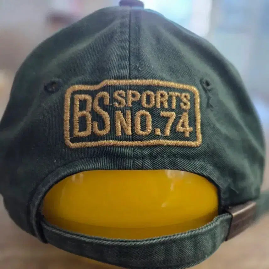 [BUNJANG] Birkenstock Green Logo Embroidered Cap / 버켄스탁 볼캡 그린