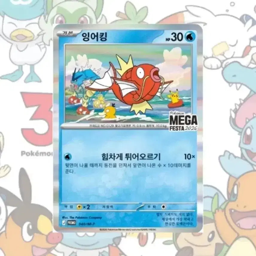 [SOLD OUT] 잉어킹 프로모 카드판매