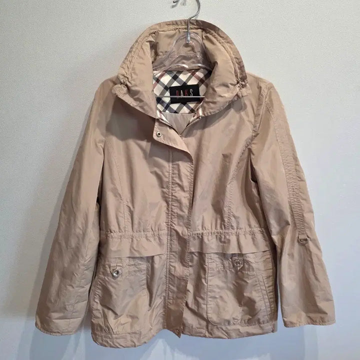 [BUNJANG] Daks Beige Hooded Trench Coat Size 90 / 닥스 베이지 후드 트렌치 코트 90