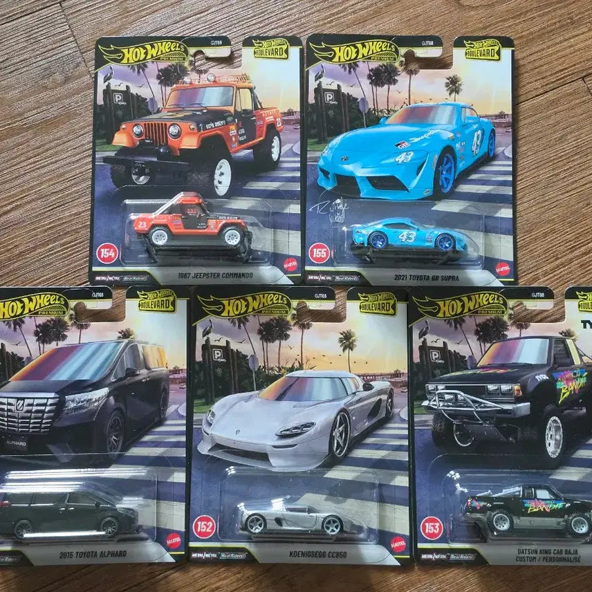 [BUNJANG] Hot Wheels Premium Boulevard Mix 3 Diecast / 핫휠 프리미엄 2026 Boulevard Mix 3 다이캐스트