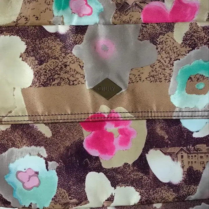 [BUNJANG] Oilily Flower Crossbody Bag / 오일릴리 Oilily 플라워 크로스백 가방