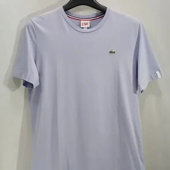 [BUNJANG] Lacoste Live Short Sleeve T-Shirt Lavender / 라코스테 라이브 반팔 티셔츠 라벤더