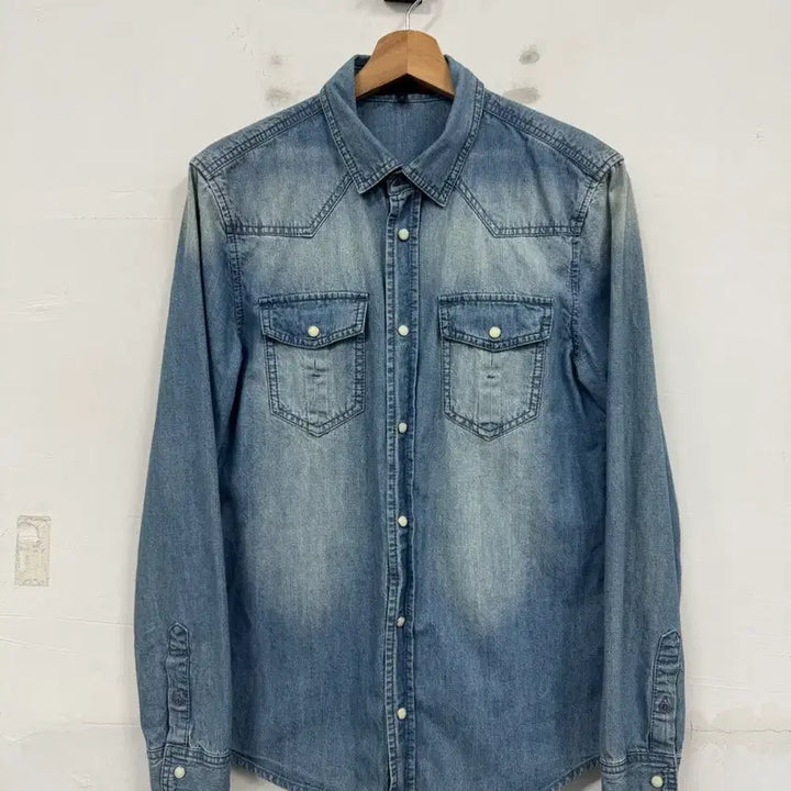 [BUNJANG] Guess Western Denim Shirt / (95)게스 웨스턴 데님셔츠