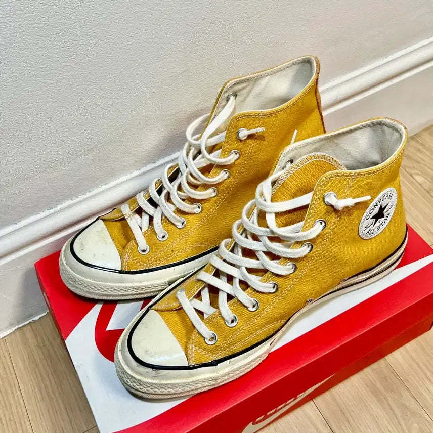 [BUNJANG] Converse Chuck 70 Tunescape High Yellow (270) / (270) 컨버스 척 70 튠스케이프 하이 노란색