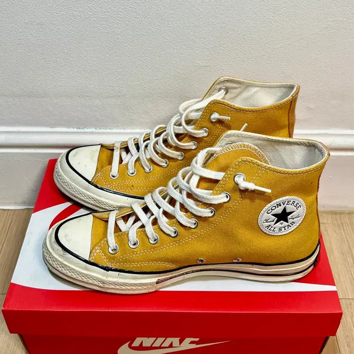 [BUNJANG] Converse Chuck 70 Tunescape High Yellow (270) / (270) 컨버스 척 70 튠스케이프 하이 노란색