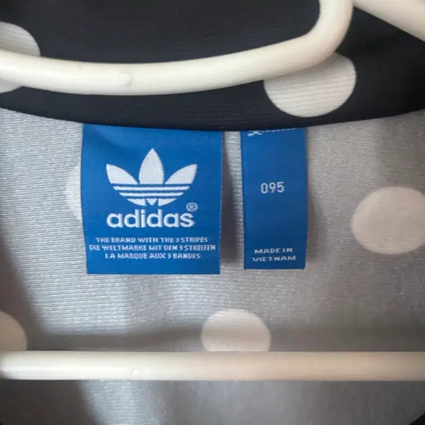 [BUNJANG] Adidas Polka Dot Jersey / 아디다스 도트 땡땡이 저지
