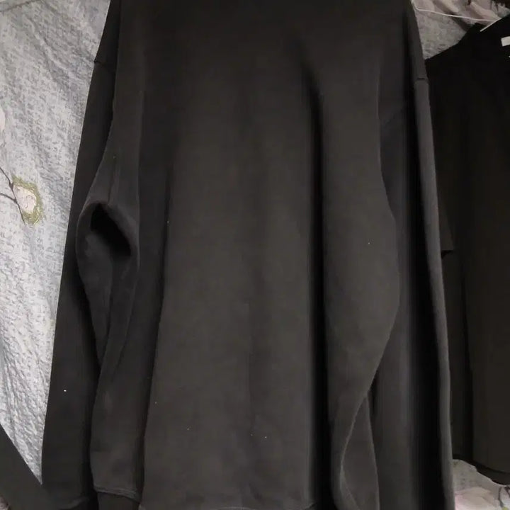 [BUNJANG] Nike Black Sweatshirt / 나이키 블랙 맨투맨 티셔츠 기모!
