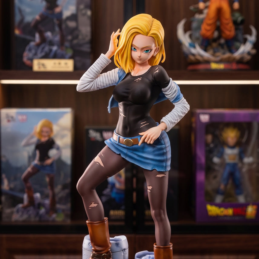 [BUNJANG] Minishow Android 18 Dragon Ball Resin Statue (Normal Version) / 드래곤볼 레진 - Minishow  인조인간 18호
