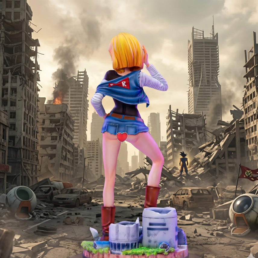 [BUNJANG] Minishow Android 18 Dragon Ball Resin Statue (Normal Version) / 드래곤볼 레진 - Minishow  인조인간 18호