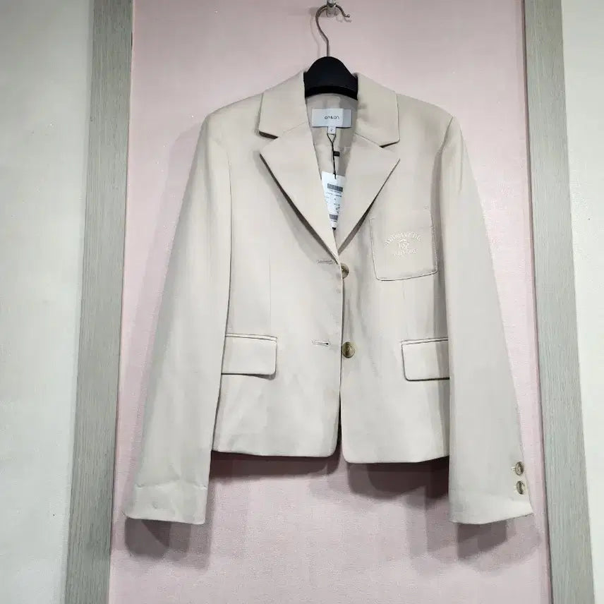 [BUNJANG] ON &amp; ON Embroidered Pocket Single Jacket / 온앤온 자수포켓싱글자켓