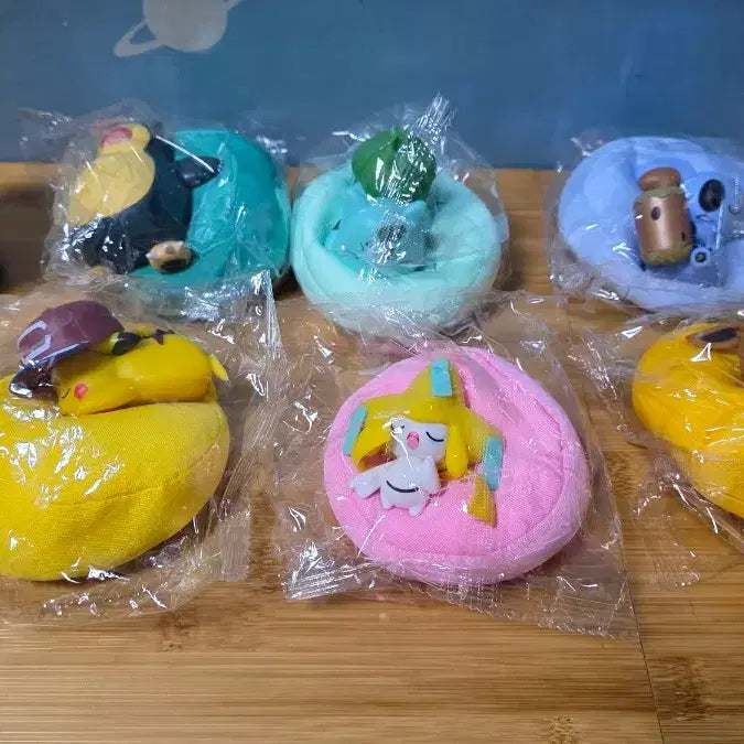 [BUNJANG] Sleeping Pokémon Figure 6 Piece Bundle Set / 새상품) 잠자는 포켓몬 피규어 6종 세트 일괄