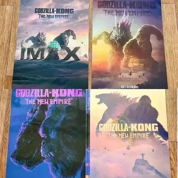 [BUNJANG] Godzilla x Kong: The New Empire IMAX Poster Set / 고질라x콩 아이맥스 포스터 CGV 2주차 TTT 메가박스뉴엠파이어 고대콩