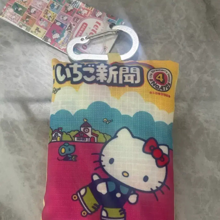 [BUNJANG] Sanrio Hello Kitty 50th Anniversary Eco Bag / 산리오 헬로키티 50주년 장바구니 에코백