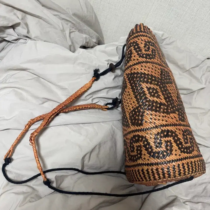 [BUNJANG] Handmade Rattan Shoulder Bag Backpack / 수작업 라탄백 숄더백 배낭