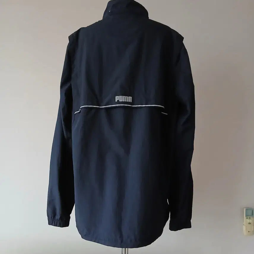 [BUNJANG] Puma Poly Zip-Up Windbreaker Jacket / 26-4 퓨마 폴리 집업점퍼 바람막이 110 105