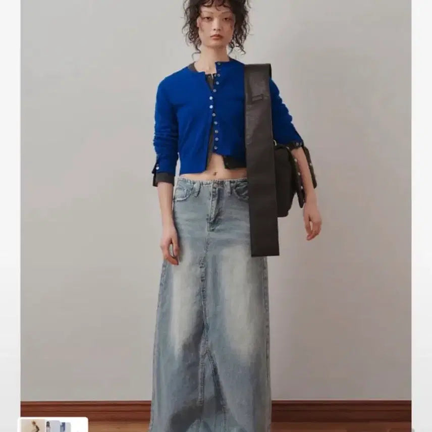 [BUNJANG] Please Project Denim Skirt / 택0 새상품 플리즈프로젝트 데님 스커트