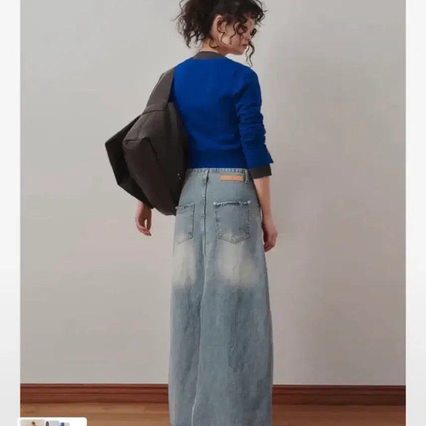 [BUNJANG] Please Project Denim Skirt / 택0 새상품 플리즈프로젝트 데님 스커트