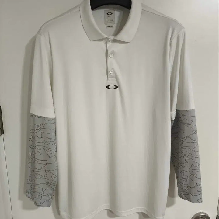 [BUNJANG] Oakley Layered Functional Long Sleeve Polo Shirt / 100 오클리 소매 레이어드 기능성 긴팔 카라티