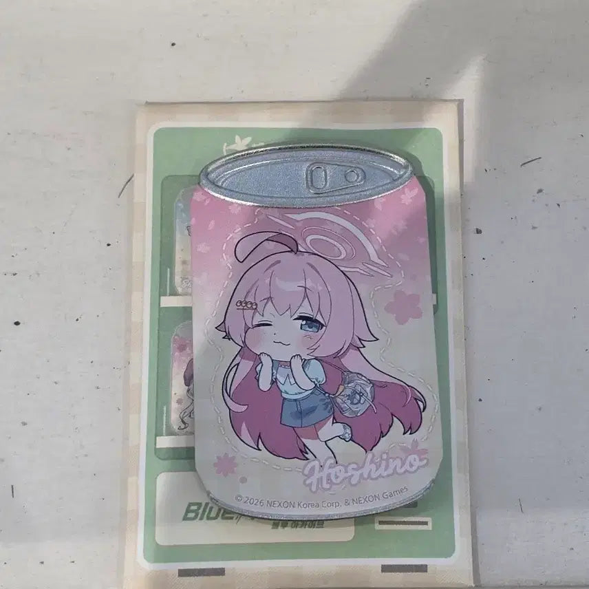 [BUNJANG] Blue Archive Cafe Memorial Hoshino Can Badge / 블루아카이브 카페메모리얼 호시노