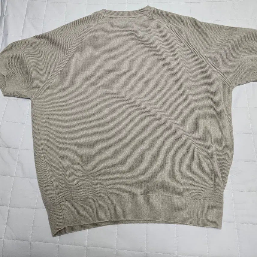 [BUNJANG] Roughside Short-Sleeve Knit Top / 러프사이드 반팔 니트