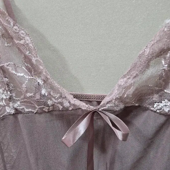 [BUNJANG] Lace Detail Slip Dress / 슬립90