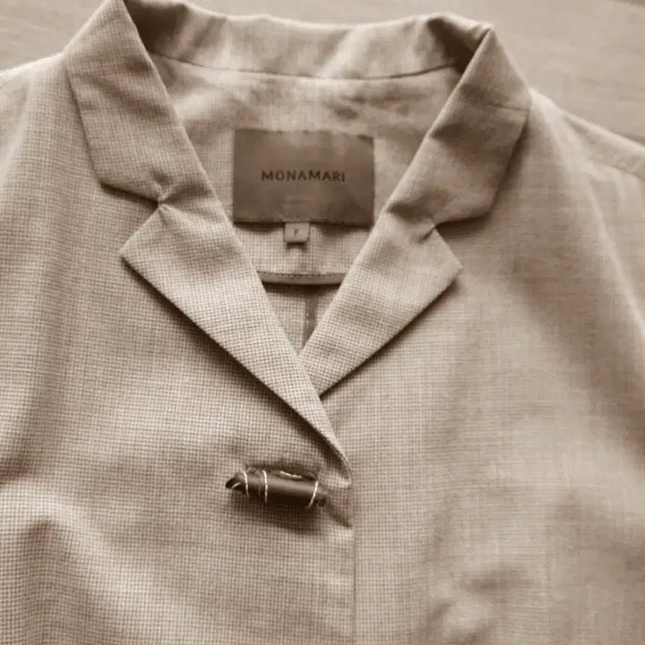 [BUNJANG] Monamari Linen Jacket Size 66 / 모나마리린넨자켓/66사이즈/새제품수준