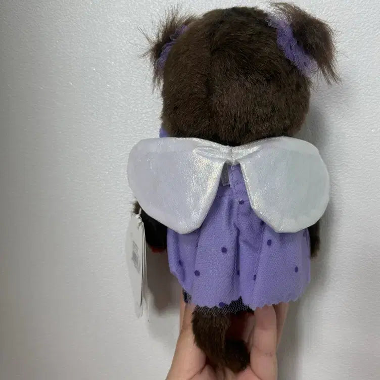 [BUNJANG] Vintage Monchhichi Purple Dress / 몬치치 퍼플 원피스 고전몬치치