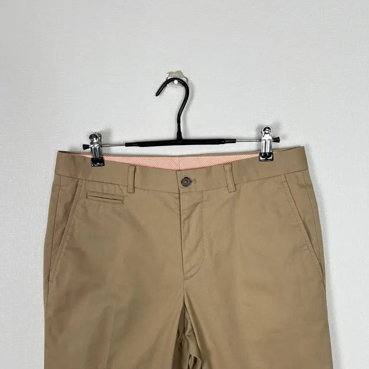 [BUNJANG] Jiyehke Beige Cotton Low-Rise Pants Men&