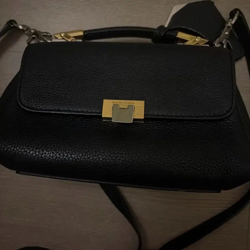 [BUNJANG] Balenciaga Black Leather Shoulder Bag / 발렌시아가 르딕스 나노