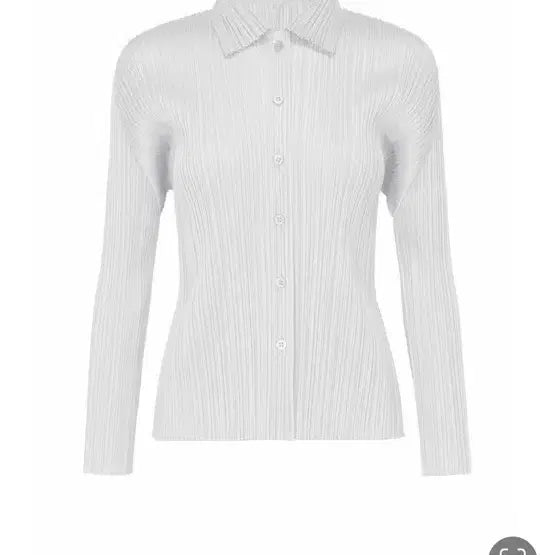 [BUNJANG] Pleats Please Light Gray Shirt Size 3 / 플리츠 플리즈 라이트 그레이 셔츠 3