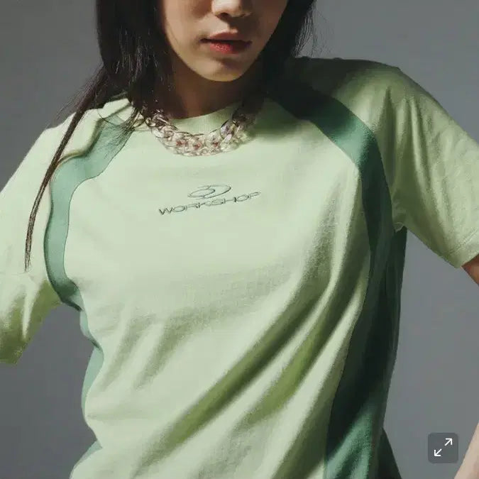 [BUNJANG] Slim Fit Short Sleeve T-Shirt / 슬림핏 반팔 티셔츠