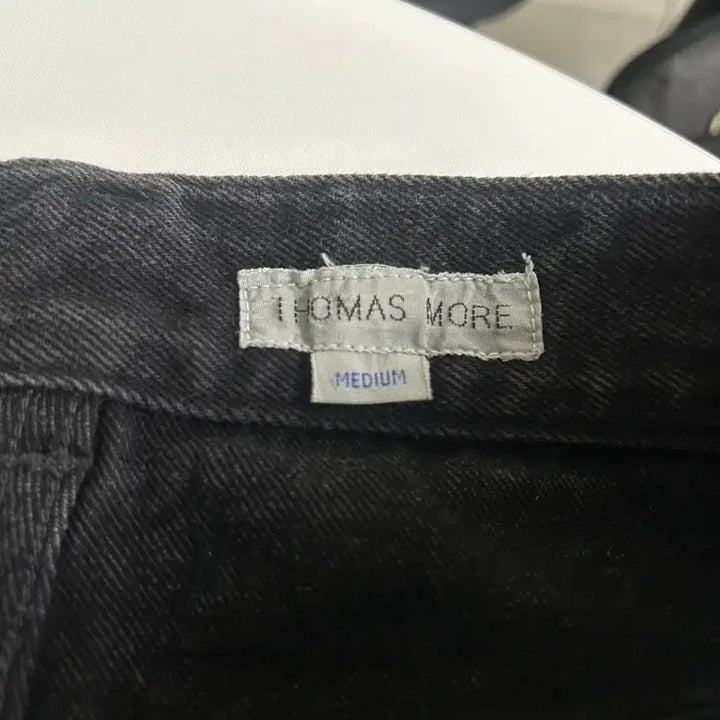 [BUNJANG] Thomasmore Black Wide Denim Pants M / 토마스모어 흑청 와이드 데님 팬츠 m