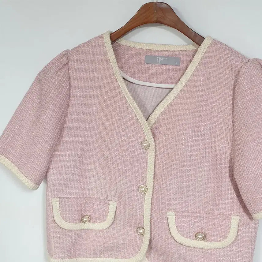 [BUNJANG] 8seconds Tweed Short Jacket / 8seconds 트위드 숏 쟈켓