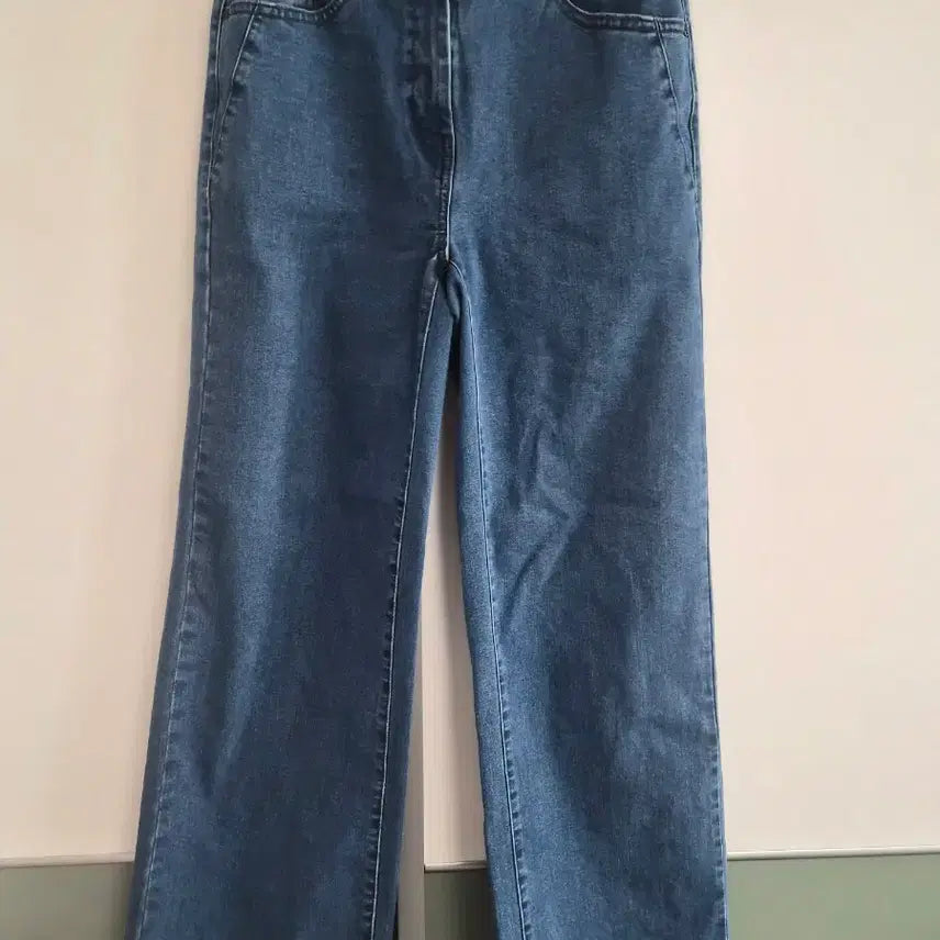 [BUNJANG] The Edge Spandex Denim Wide Pants Size 27 / 더엣지 스판데님 와이드팬츠27